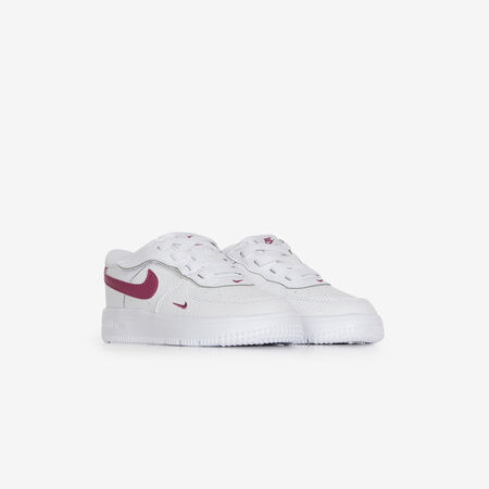 NIKE air force 1 AIR FORCE 1 LOW MINI SWOOSH CF BLANC/ROUGE BABY