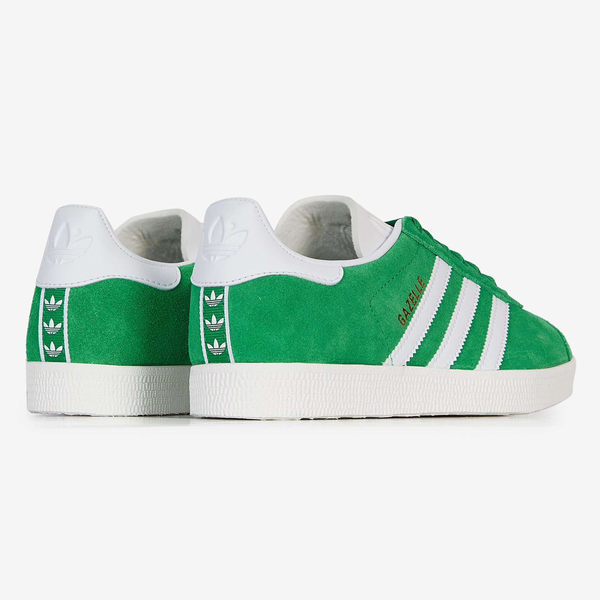 ADIDAS ORIGINALS GAZELLE GROEN WIT SNEAKERS DAMES Courir.be