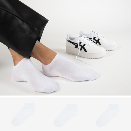 COURIR PACK CHAUSSETTES X3 INVISIBLES COURIR BLANC MIXTE