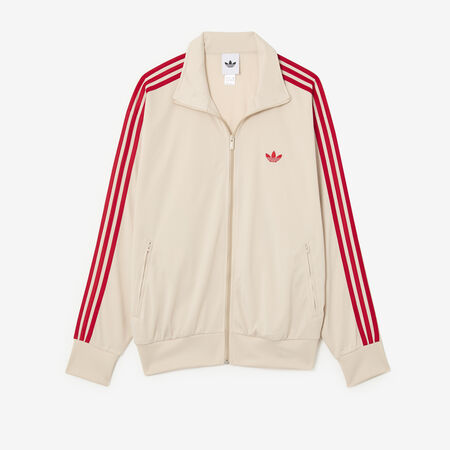 ADIDAS ORIGINALS JACKET FZ FIREBIRD BEIGE/ROUGE HEREN