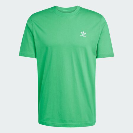 TEE SHIRT ESSENTIAL : VERT/BLANC