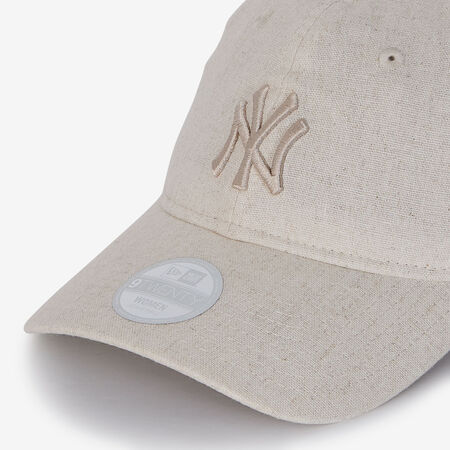 NEW ERA 9TWENTY WOMEN NY LINEN BEIGE FEMME