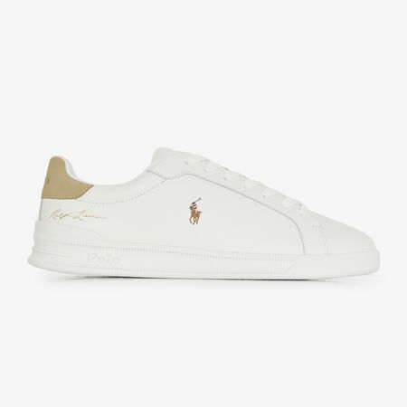POLO RALPH LAUREN HERITAGE COURT SIGNATURE BLANC/BEIGE HEREN