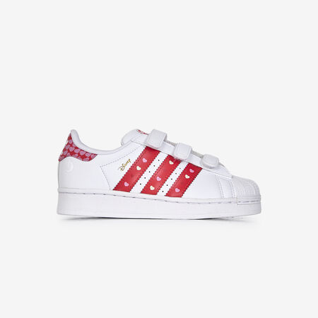 ADIDAS ORIGINALS superstar SUPERSTAR II CF LED ALICE IN WONDERLAND BLANC/ROUGE KIND