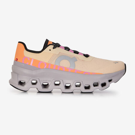 ON RUNNING CLOUDMONSTER ORANGE/ROSE FEMME