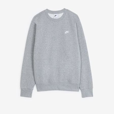 SWEAT CREW CLUB : GRIS/BLANC