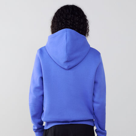NIKE HOODIE CLUB CENTERED LOGO BLEU FEMME