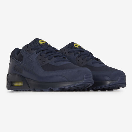 NIKE AIR MAX 90 MARINE/JAUNE HOMME