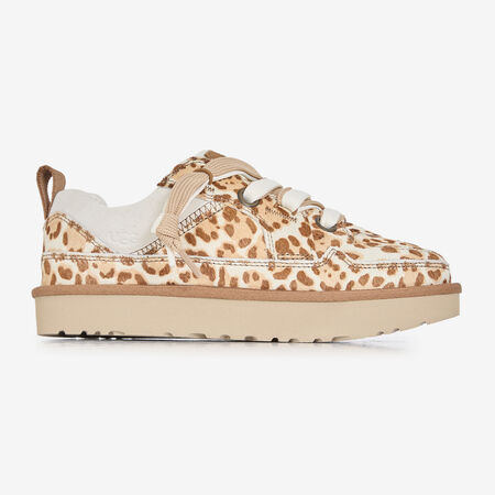 UGG Lowmel LO LOWMEL CHEETAH BEIGE/MARRON FEMME