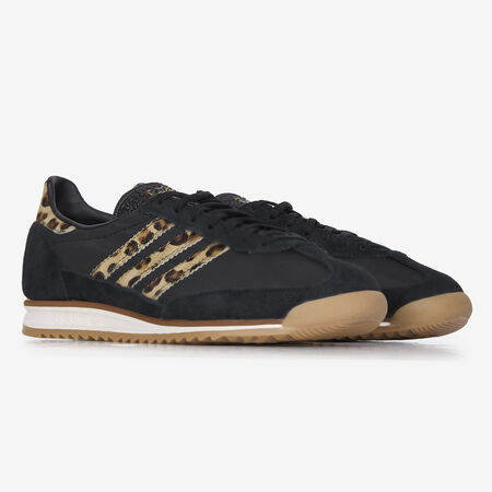 ADIDAS ORIGINALS sl 72 SL72 LEOPARD NOIR MARRON FEMME