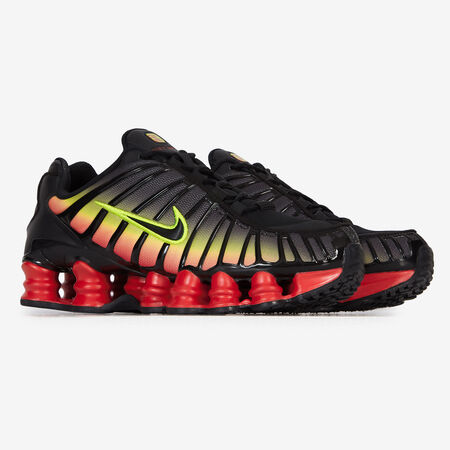 NIKE shox SHOX TL ROUGE/NOIR HOMME