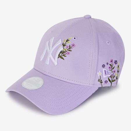NEW ERA 9FORTY WOMEN NY FLORAL EMBROIDERY LILAS/BLANC FEMME