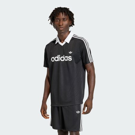 ADIDAS ORIGINALS JERSEY ARCHIVE COLAR NOIR HOMME