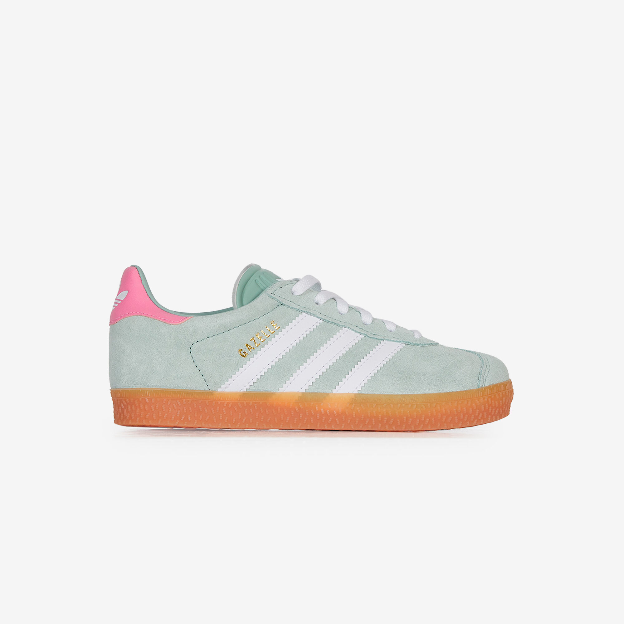 ADIDAS ORIGINALS GAZELLE VERT BLANC SNEAKERS ENFANT Courir.be