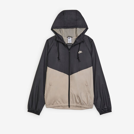 NIKE JACKET WINDRUNNER FZ NOIR/ECRU HEREN
