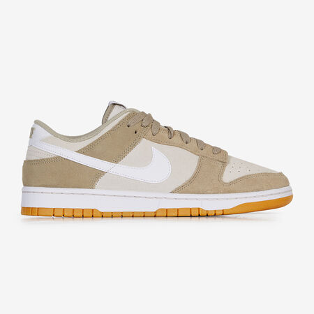 DUNK LOW : BEIGE/BLANC