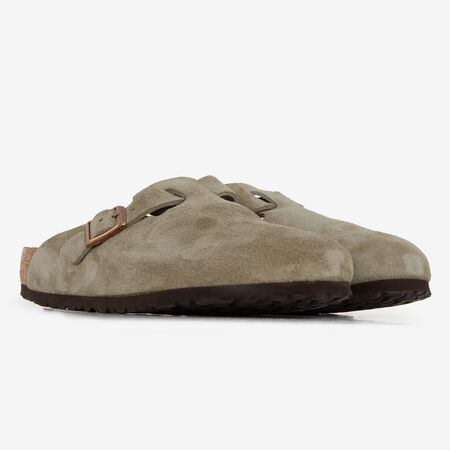 BIRKENSTOCK boston BOSTON SUEDE TAUPE TAUPE HEREN