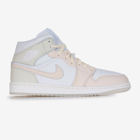 JORDAN air jordan 1 AIR JORDAN 1 MID BEIGE/ROSE HOMME