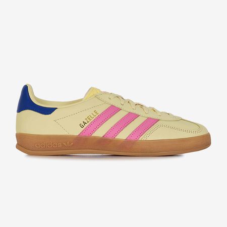 ADIDAS ORIGINALS gazelle GAZELLE INDOOR NUBUCK JAUNE/ROSE FEMME