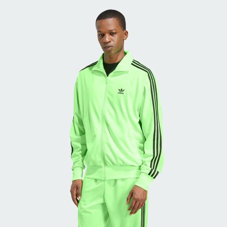 ADIDAS ORIGINALS JACKET FZ TRACKTOP FIREBIRD VERT/NOIR HOMME