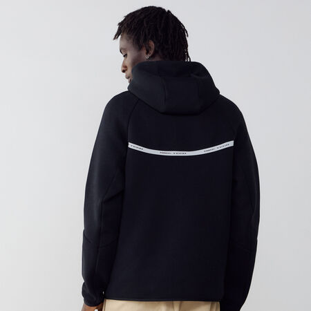 NIKE JACKET TECH FLEECE FZ REFLECTIVE NOIR HEREN