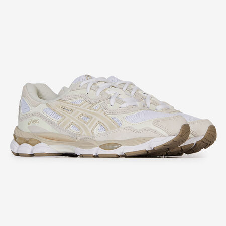 ASICS gel-nyc GEL-NYC BLANC/BEIGE FEMME