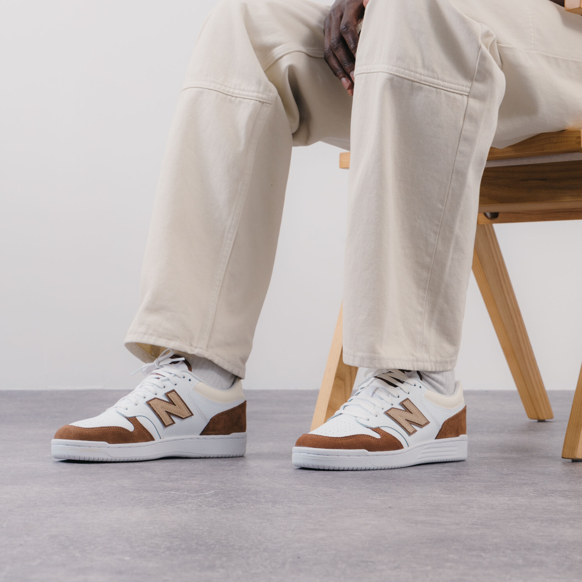 New balance 480 clearance marron
