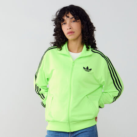 ADIDAS ORIGINALS JACKET FZ FIREBIRD LOOSE VERT/NOIR FEMME