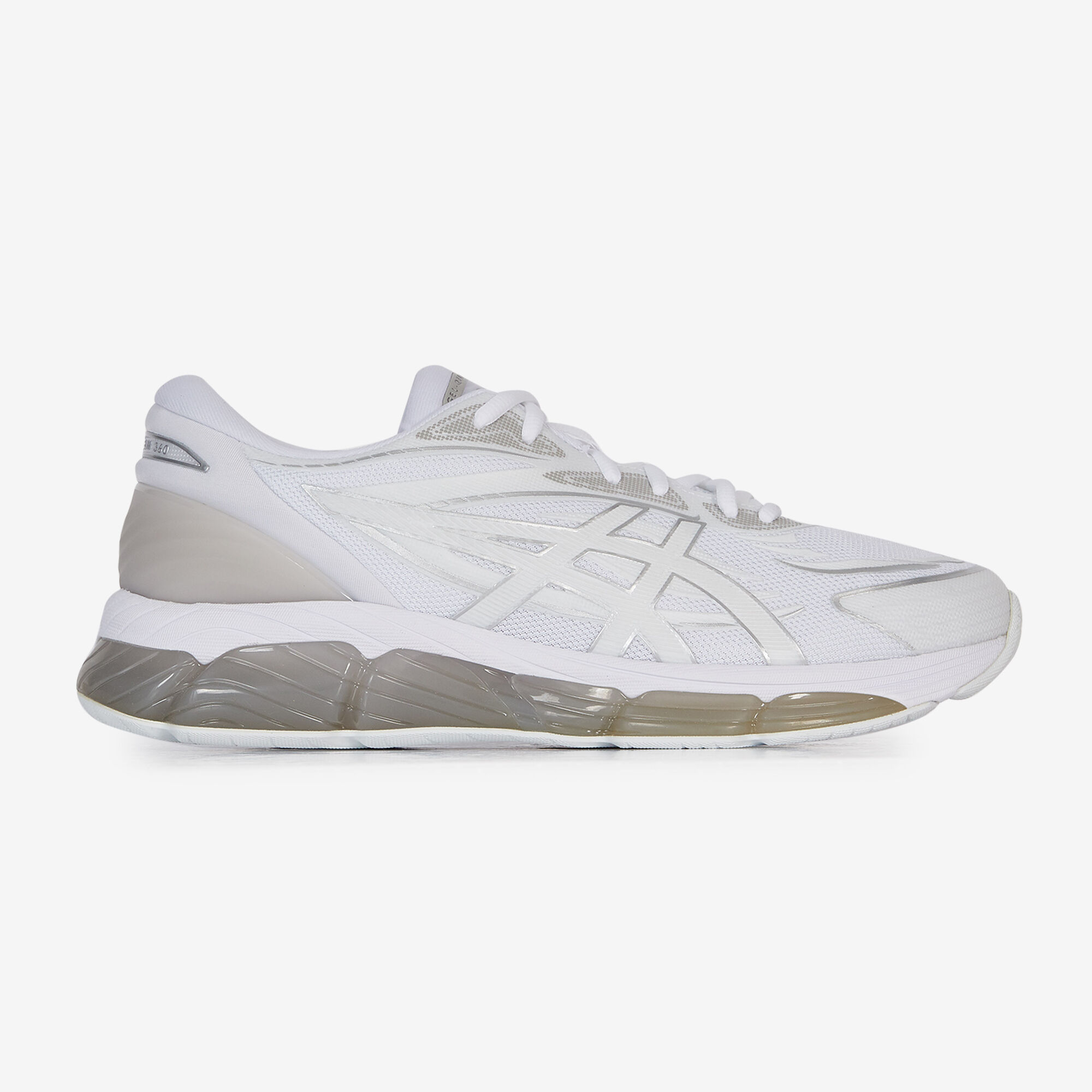 Asics blanches homme best sale