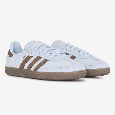 ADIDAS ORIGINALS samba SAMBA OG BLEU/MARRON DAMES