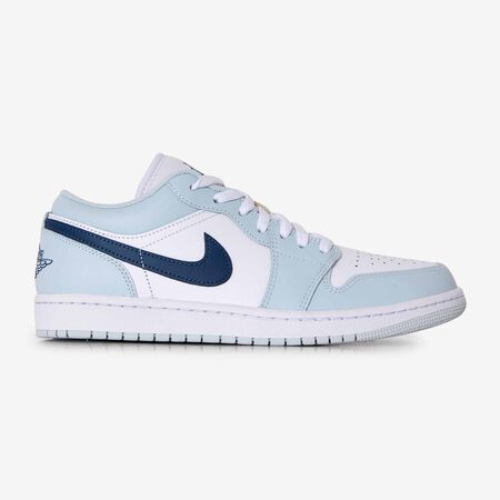 AIR JORDAN 1 LOW : BLANC/BLEU