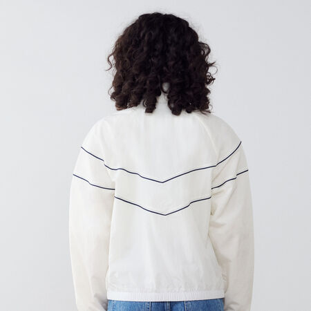 NIKE JACKET TRACKSUIT FZ ECRU/NOIR DAMES