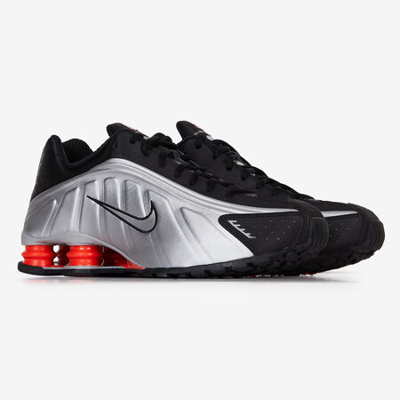 NIKE shox SHOX R4 NOIR/ARGENT HOMME