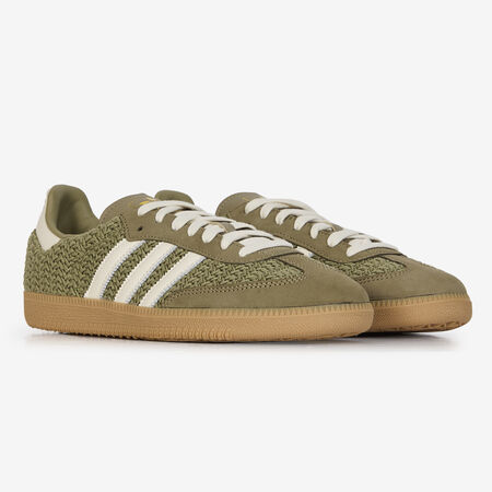 ADIDAS ORIGINALS SAMBA OG COTTON KNIT KAKI/BEIGE HEREN