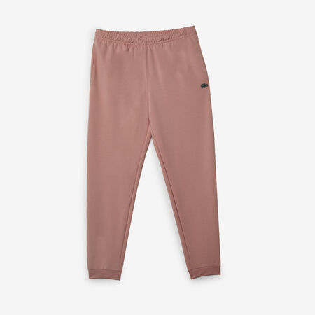 LACOSTE PANT JOGGER CLASSIC LOGO SL ROSE/VERT HEREN