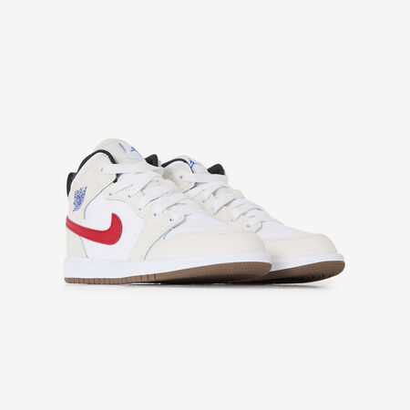 JORDAN air jordan 1 AIR JORDAN 1 MID BEIGE/ROUGE KIND