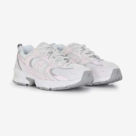 NEW BALANCE 530 530 SUEDE GRIS/ROSE JUNIOR