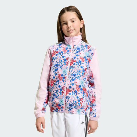 ADIDAS ORIGINALS TRACK TOP LIBERTY ROSE/MULTICOLORE JUNIOR
