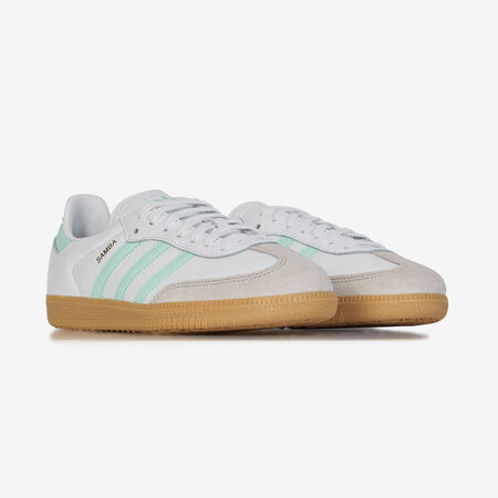 ADIDAS ORIGINALS samba SAMBA OG WIT/TURQUOISE JUNIOR