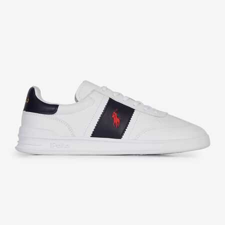 POLO RALPH LAUREN HERITAGE AERA BLANC/MARINE BLANC/NOIR HOMME