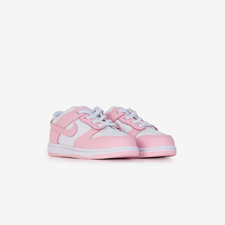 NIKE DUNK LOW WIT/ROZE BABY