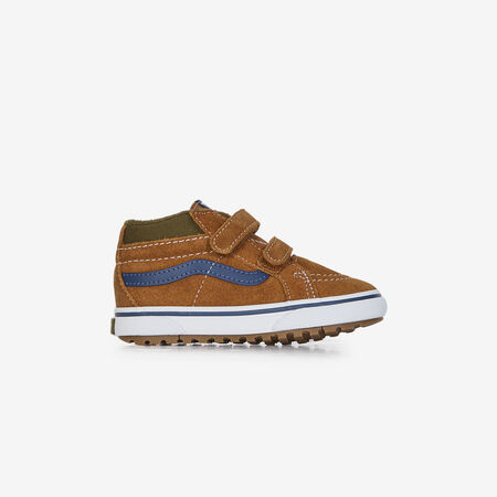 VANS SK8-MID V MTE MARRON/BLEU BABY