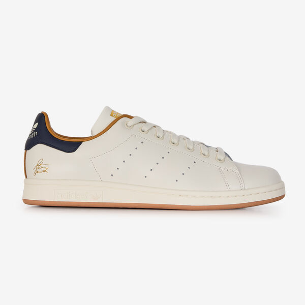 ADIDAS ORIGINALS STAN SMITH PREMIUM BEIGE/MARINEBLAUW SNEAKERS