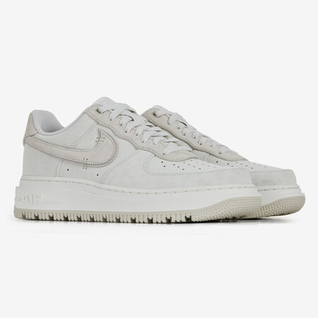 NIKE air force 1 AIR FORCE 1 LUXE BLANC/GRIS HOMME