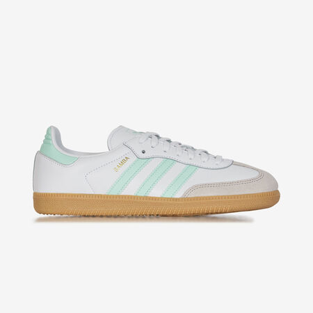 ADIDAS ORIGINALS samba SAMBA OG WIT/TURQUOISE JUNIOR