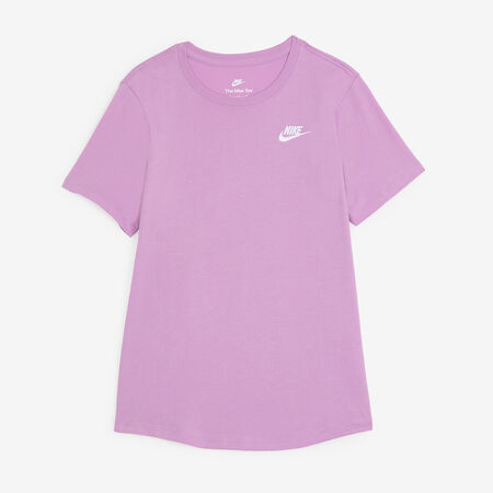 NIKE TEE SHIRT CLUB ROSE/BLANC FEMME