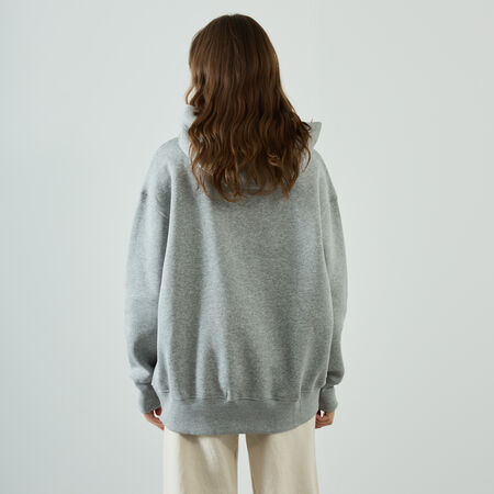 NIKE HOODIE PHOENIX LONG OVERSIZED GRIS FEMME