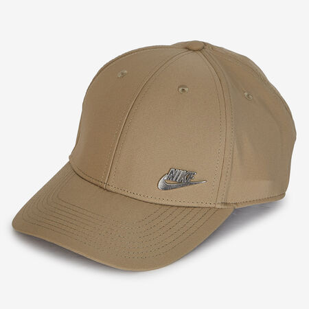 NIKE CASQUETTE METAL SWOOSH BEIGE HOMME