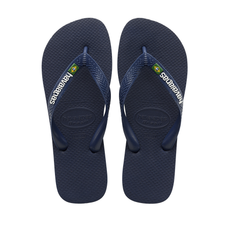 HAVAIANAS brasil BRASIL LOGO MARINE HOMME