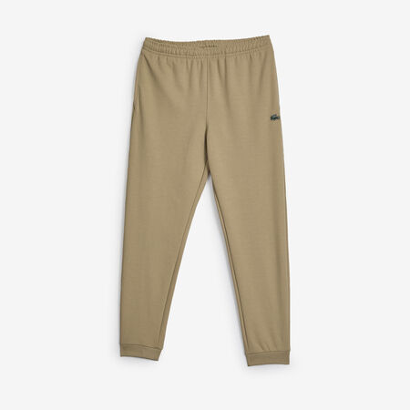 LACOSTE PANT JOGGER CLASSIC LOGO SL BEIGE/VERT HEREN